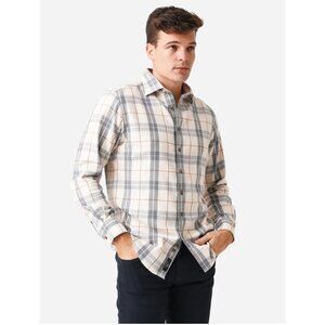 Rodd & Gunn Arnold Valley Soft Flannel Sports Fit Plaid Shirt XL Italian Fabric
